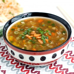 Hot and Sour Veg soup