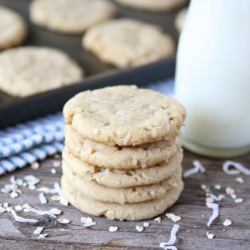 Chewy Coconut Oatmeal Cookies