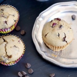 Chocolate Cherry Muffins