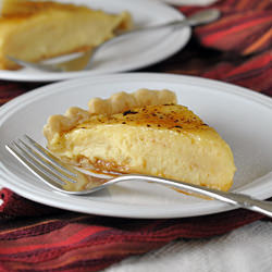 Caramel Creme Brulee Pie