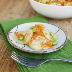 Cucumber, Carrot & Edamame Salad