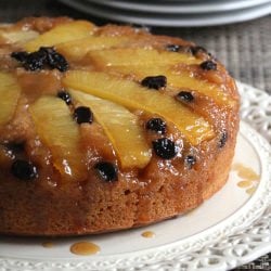 Spiked Upside-Down Cake