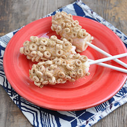 Frozen Banana Pops