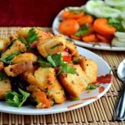 Bread Upma