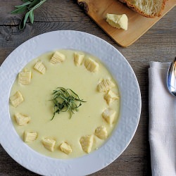 Cheddar and Potato Soup