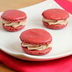 Red Velvet Macarons