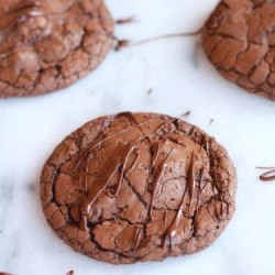 Double Chocolate Truffle Cookies