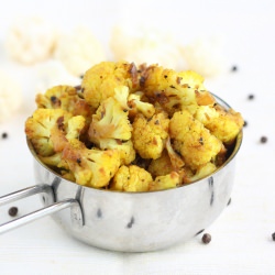 Cauliflower Pepper Fry