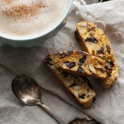 Chocolate Cherry Biscotti