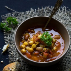 Cinnamon-Scented Chickpea Soup