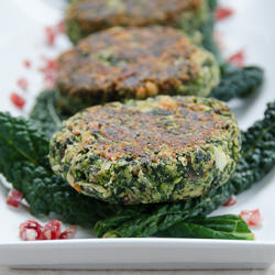 Spinach & White Bean Burgers