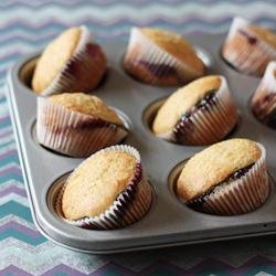 Meyer Lemon & Huckleberry Muffins