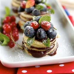 Almond Blueberry Pancakes