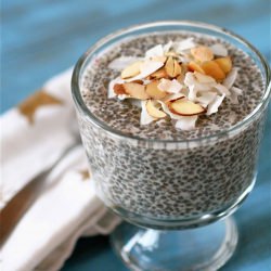 Coconut Almond Chia Seed Pudding