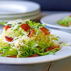 Frisee with Bacon Viniagrette