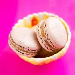 Chocolate Orange Macaron
