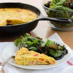 Ham and Vegetable Frittata