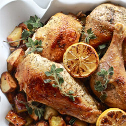 Simple Lemon Chicken Oregano