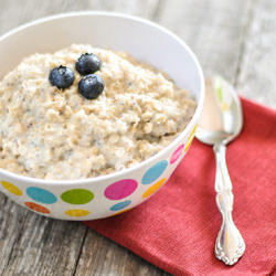 Lemon Curd and Chia Seed Oatmeal