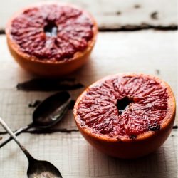 Bruléed Grapefruit