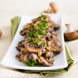 Mushrooms in a Sour Cream Sauce