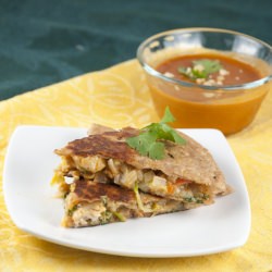 Thai Chicken Quesadillas