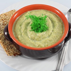 Cream of Cauliflower and Leek Soup
