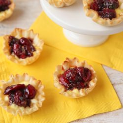 Cranberry Chutney Appetizer Tarts
