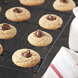 Biscoff Nutella Thumbprint Cookies
