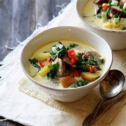 Italian Sausage and Kale Soup