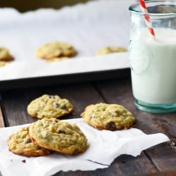 Chocolate Pistachio Coconut Cookies