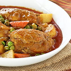Slow Cooker Chicken Vegetable Curry