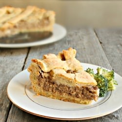 Deep Dish Cheeseburger Pie