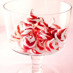 Strawberry Meringue Swirls
