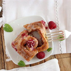 Raspberries & Lemon Rolls