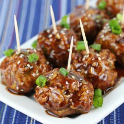 Hoisin Meatballs