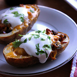 Southwestern Potato Skins