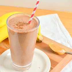 Chocolate PB Banana Shake