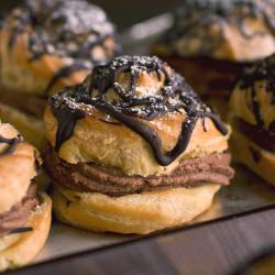 Double Chocolate Cream Puffs
