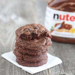 Easy Nutella Cookies