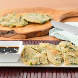 Crab Scallion Pancakes