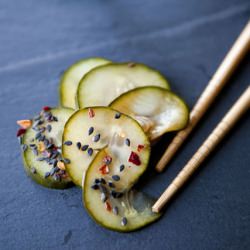 Spicy Pickled Cucumber