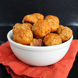 Buffalo Turkey Meatballs