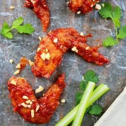 Spicy Thai Chicken Wings