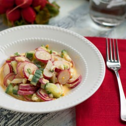 Radish, Cucumber & Egg Salad