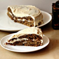 Banana Rum Choc-Chip Cake