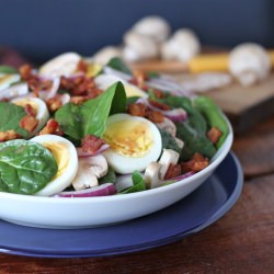 Spinach Salad Hot Bacon Dressing