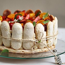 Kumquat Strawberry Tiramisu Charlot