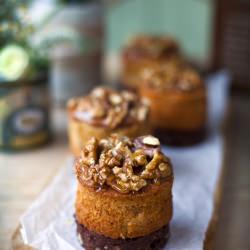 Pear, Vanilla and Smoke Cakes