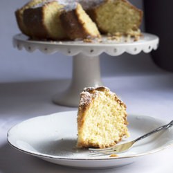 Butter Cake w/ Coconut